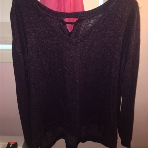 a.n.a Sweaters - Purple Sweater